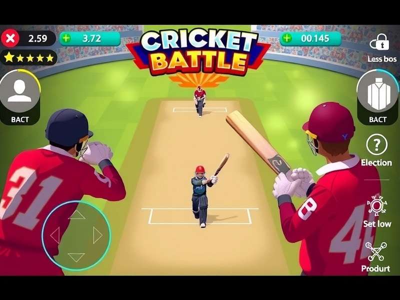 Super Cricket Battle Controls Demonstration